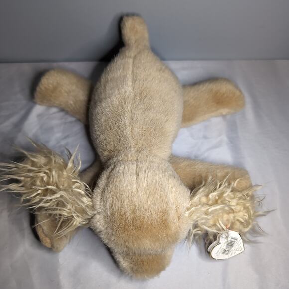 Lot of 2 Ty Classic Corky Cocker Spaniel Baby Paws Bear Lying Puppy Dog 1996 - Picture 8 of 16